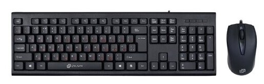 Клавиатура и мышь Oklick 630M Black USB