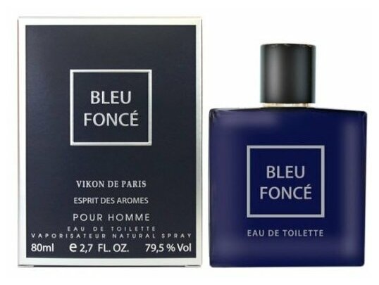 Туалетная вода Новая Заря Bleu Fonce, 80 мл