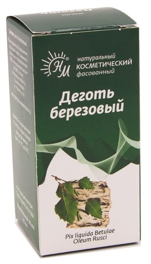 Деготь березовый, флакон 40 мл, 1 шт.