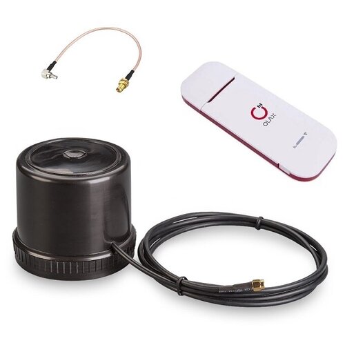 Wi-Fi USB-модем Olax U90h-e с антенной крокс + 3м. кабель, комплект интернета в авто