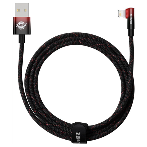 Кабель передачи данных / быстрой зарядки / Baseus MVP 2 в форме локтя Cable USB to iP 2.4A 2m Красный кабель передачи данных быстрой зарядки baseus mvp 2 в форме локтя cable usb to ip 2 4a 1m красный