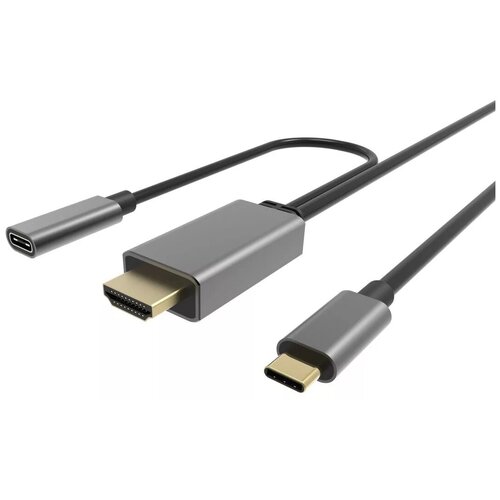 Кабель USB3.1 Cm-Hdmi 1.8m Cu423mcpd-1.8m VCOM кабель адаптер usb3 1 type cm