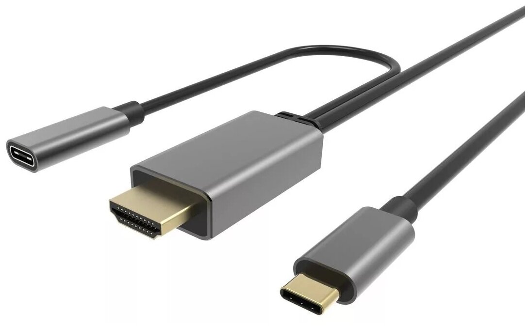 Кабель USB3.1 Cm-Hdmi 1.8m Cu423mcpd-1.8m VCOM