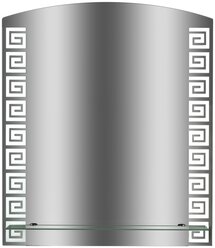 Зеркало «Гермес», настенное, с полочкой, 53×63 см 1178993