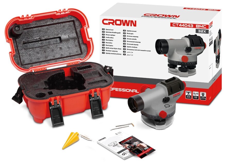 Нивелир оптический CROWN CT44043BMC