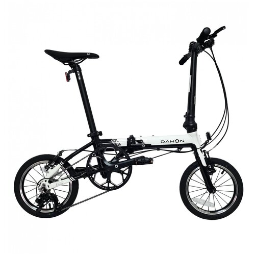 фото Велосипед dahon k3 складной, white black. насос в подс. штыре