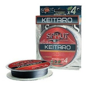 Леска плетеная SPRUT Keitaro Ultimate X 4 Dark Green 0.12 140м