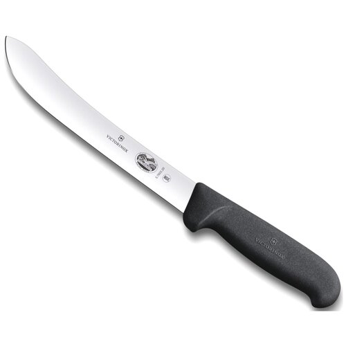 Нож кухонный Victorinox Swibo (5.7603.20) стальной разделочный лезв.200мм прямая заточка черный