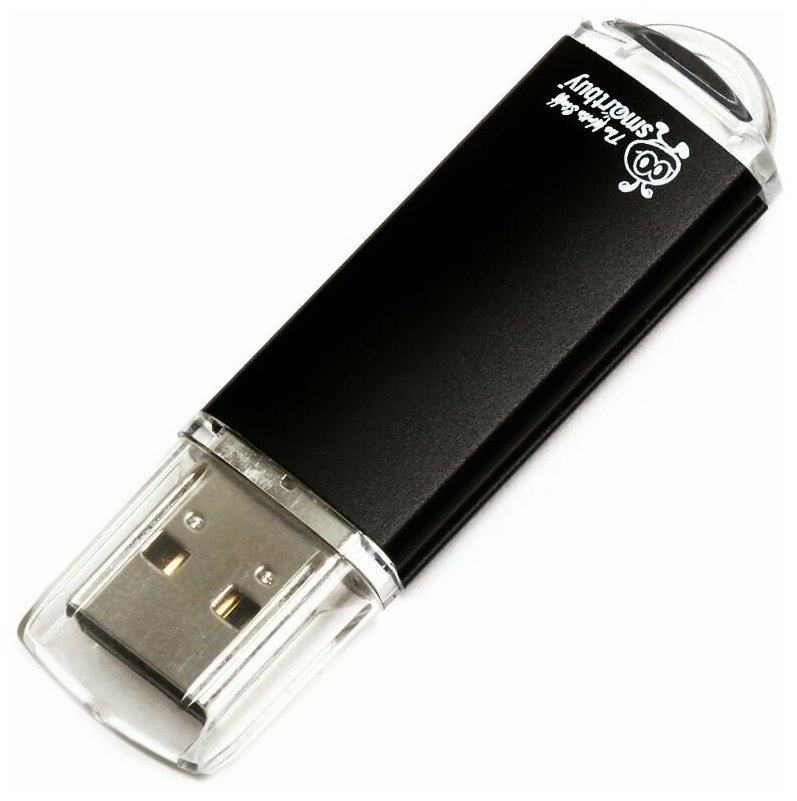 USB Flash Drive SmartBuy V-Cut USB 2.0 8Gb Black SB8GBVC-K