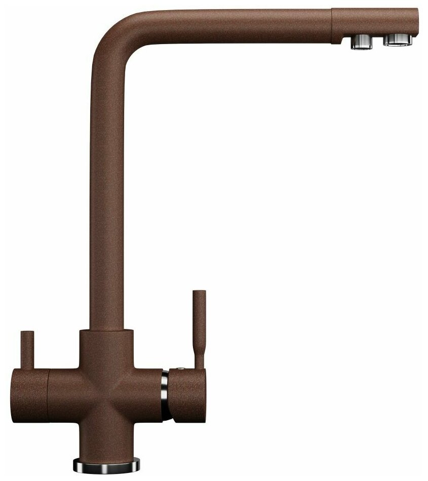 Смеситель для кухни EcoStone 08-307 терракот