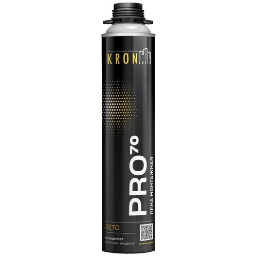 Профессиональная монтажная пена KRONbuild Лето PRO 70 375₽
