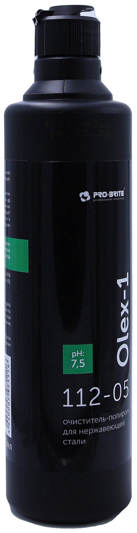 Очиститель-полироль для нержавеющей стали OLEX-1 0,5 л, средство против загрязнений и отпечатков пальцев, 5 шт. - фотография № 9