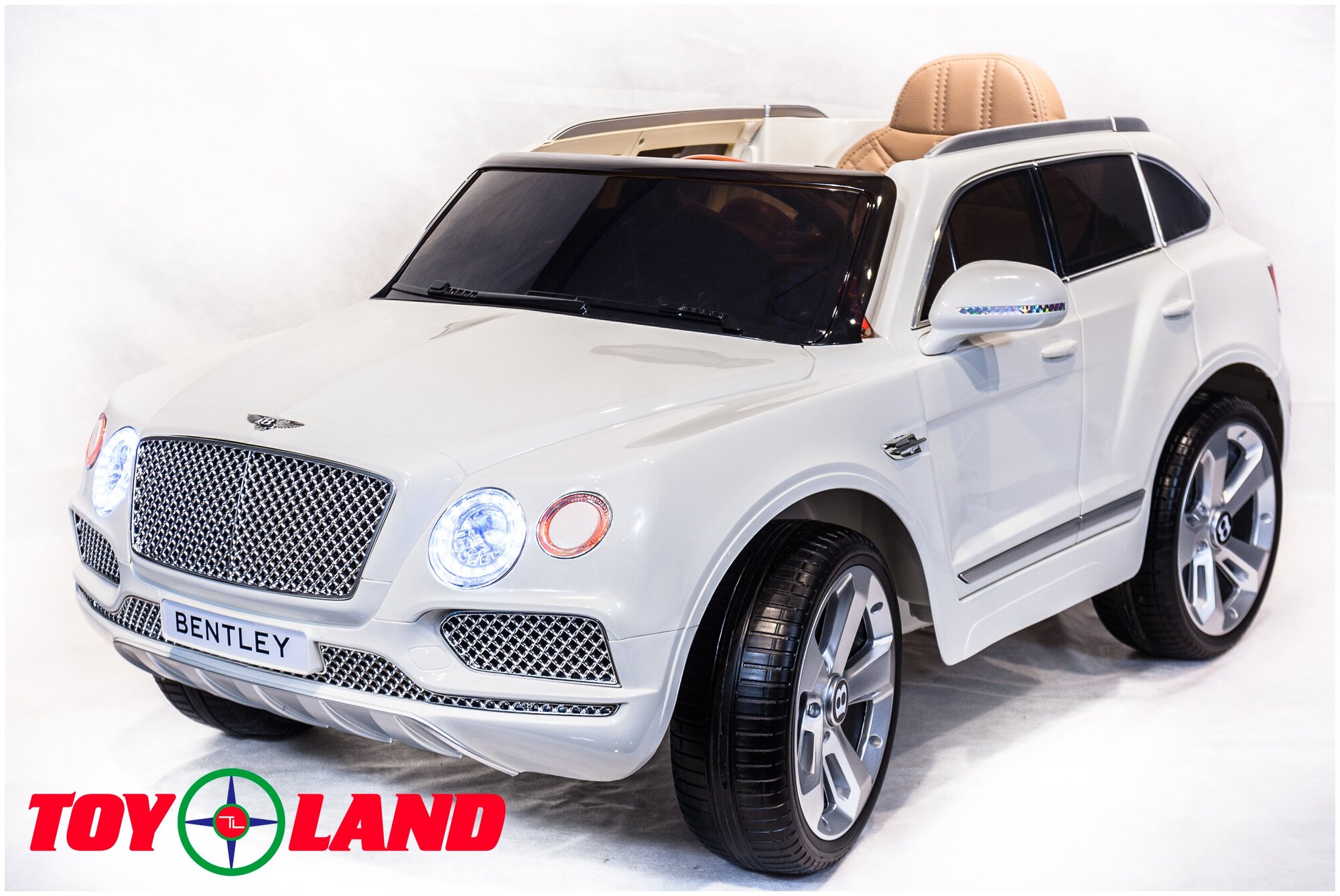 Детский автомобиль Toyland Bentley Bentayga Белый