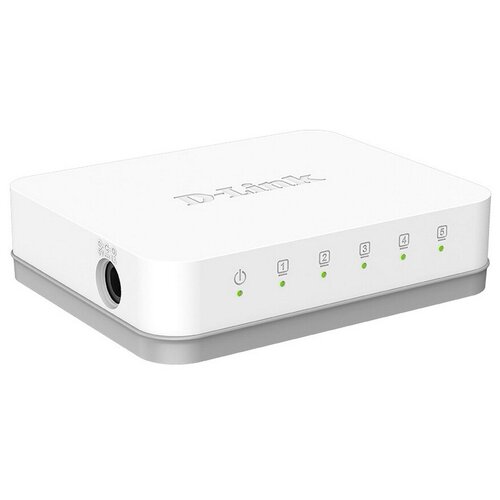 Коммутатор D-Link DGS-1005A/D1 белый