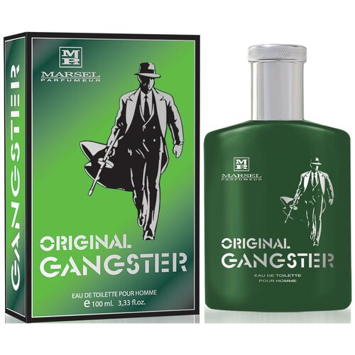 Brocard men Gangster - Original Туалетная вода 100 мл. (marsel Parfumeur) marsel parfumeur мужская туалетная вода gangster noir 100 мл