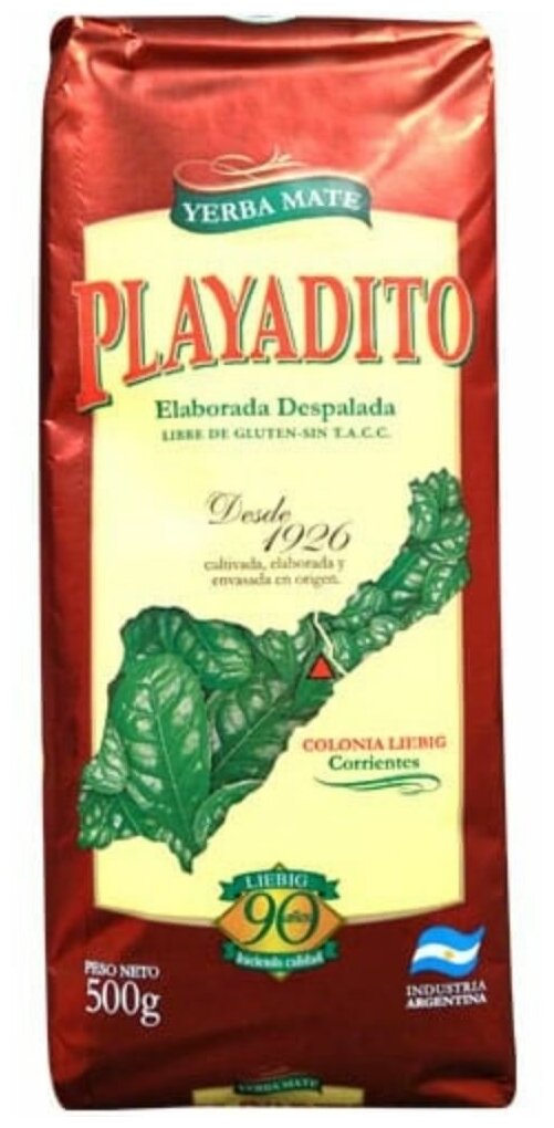 Чай травяной Playadito Yerba mate Despalada, 500 г - фотография № 2