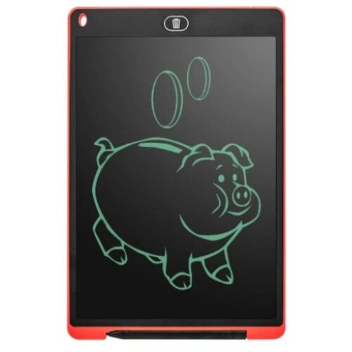 фото Интерактивный детский графический планшет lcd 8,5, красный эмили