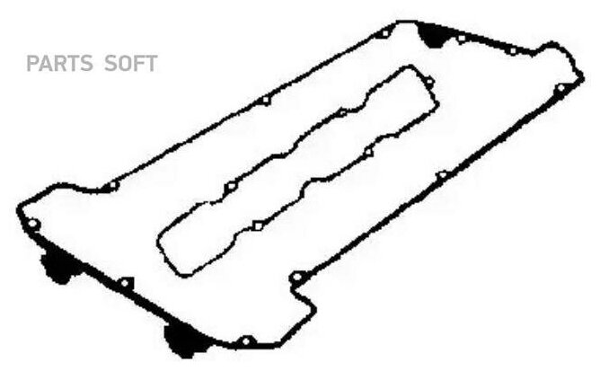 Комплект Прокладок Клапанной Крышки Saab 900/9000/9-3/9-5 2.0I/T/2.3I/T 16V 85- Bga арт. RK6358