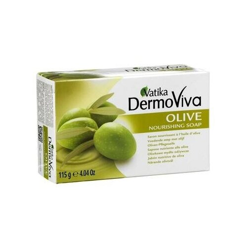 Мыло Vatika Naturals Olive Soap - с экстрактом оливы 115 гр.