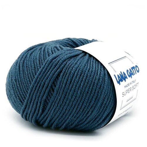 Пряжа Lana Gatto Super Soft 14527 Пыльный аквамарин 1 моток