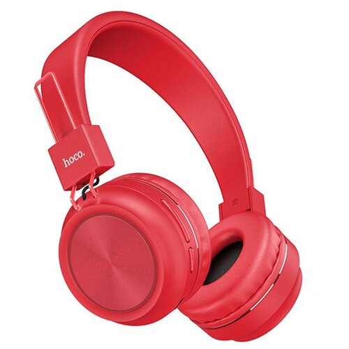 Наушники полноразмерные HOCO W25 Promise bluetooth цвет красный 124300₽