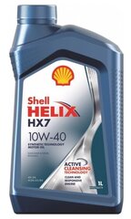 Моторное масло Shell Helix HX7 10W-40 полусинтетическое 1 л