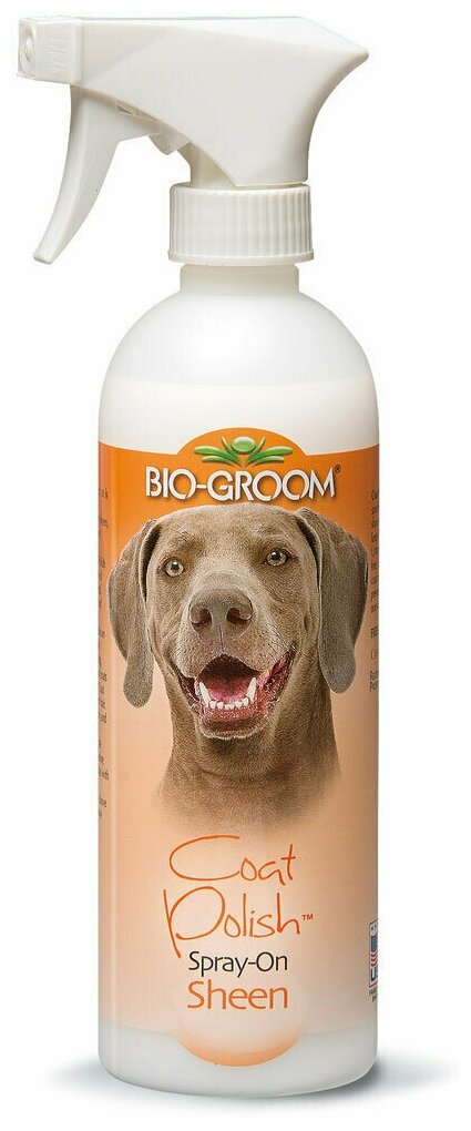 Bio-Groom Coat Polish блеск-антиколтун для шерсти 473 мл