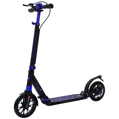 Самокат Sportsbaby Городской самокат Sportsbaby City Scooter Disk Brake MS-108 черно-синий двухколесные самокаты tech team city scooter disk brake 2021