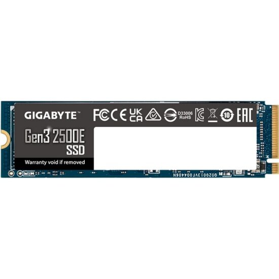 Накопитель SSD Gigabyte GEN3 2500E PCIe 3.0 x4 M.2 2280 2TB