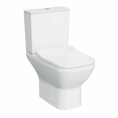 Унитаз-компакт VitrA Integra Square Open-Back 9833B003-7205 с микролифтом унитаз vitra integra square 9833b003 7205 с тонким сиденьем м лифт