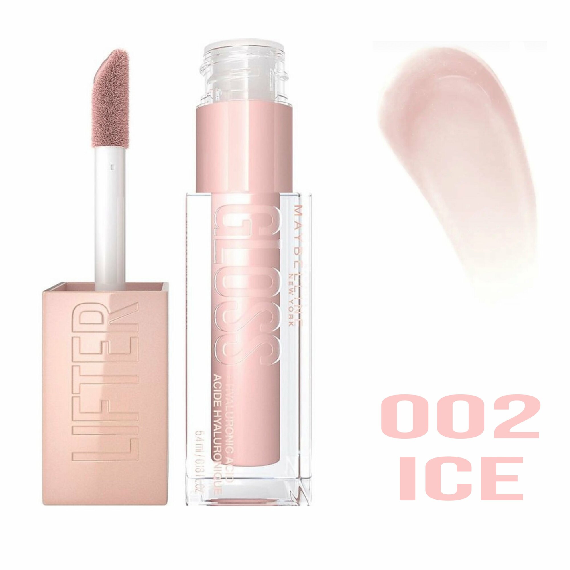 Maybelline New York Блеск для губ Lifter Gloss, 002 Ice