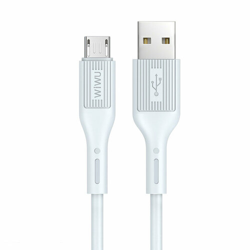 Кабель WIWU USB to Micro cable 1.2m White (G40) usams micro to usb cable