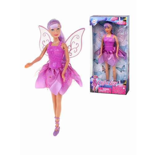 кукла барби фея со съемными крыльями в ассортименте Кукла барби Фея с крыльями сиреневая