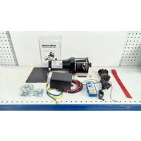 Лебедка электрическая с кевларовым тросом, 12V Electric Winch 3000lbs / 1361 кг (КОД:4702.-05)