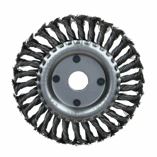 Щетка металл для УШМ 150мм22мм рокот крученая дисковая 434₽