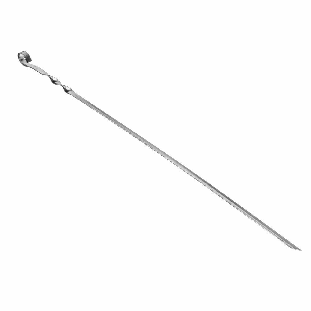 Шампур угловой 550х10х1.5мм нержавеющая сталь/ шампура/ для шашлыка овощей для мангала
