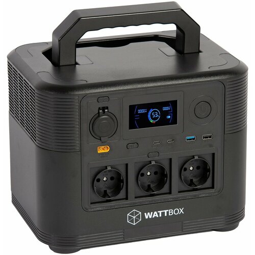 Портативная электростанция/автономный источник питания WATTBOX M9 Black