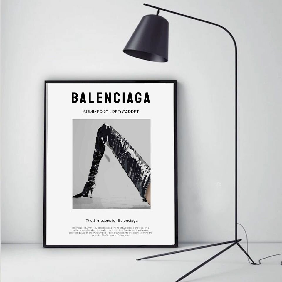 Постер, плакат на стену Balenciaga