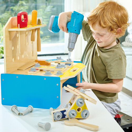 Игровой набор Моя мастерская Верстак-трансформер ящик для хранения инструментов 9011₽