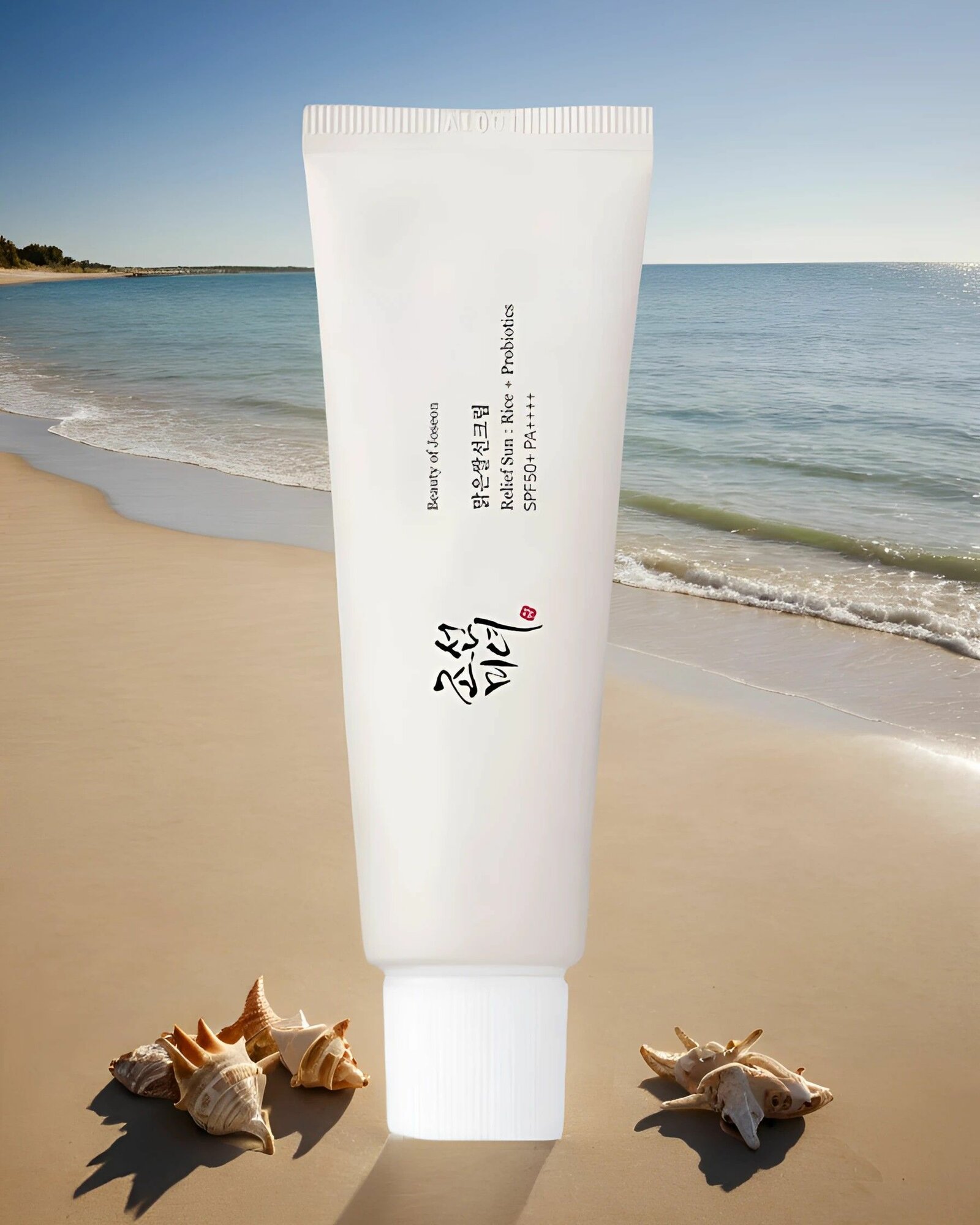 Крем для лица солнцезащитный | Beauty of Joseon Relief Sun Rice+Probiotics SPF 50+ PA++++ 50 мл — фото 1
