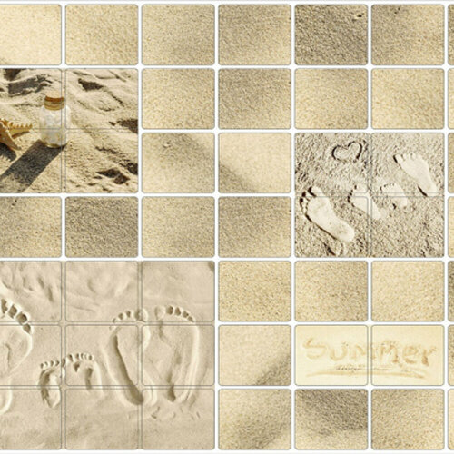 Панель ПВХ мозаика Малибу 957х482х02мм 152₽