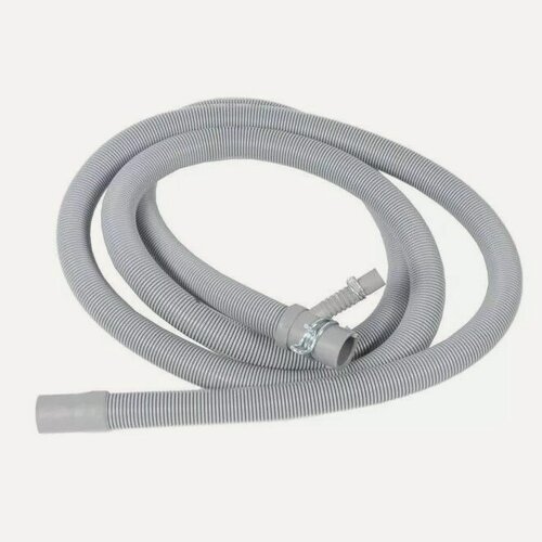 Изображение товара Шланг для стиральной машины Beko, Blomberg, LG L-2360 мм, D-21/25 мм, с отводом D-10 мм, прямой, с хомутом, сливной 2829300100