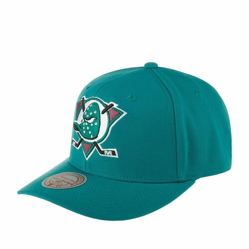 фото Бейсболка mitchell & ness базовая коллекция для мужчин и женщин, размер 0, зелeный