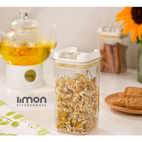 Банка для хранения LIMON с герметичной пластиковой крышкой 480₽