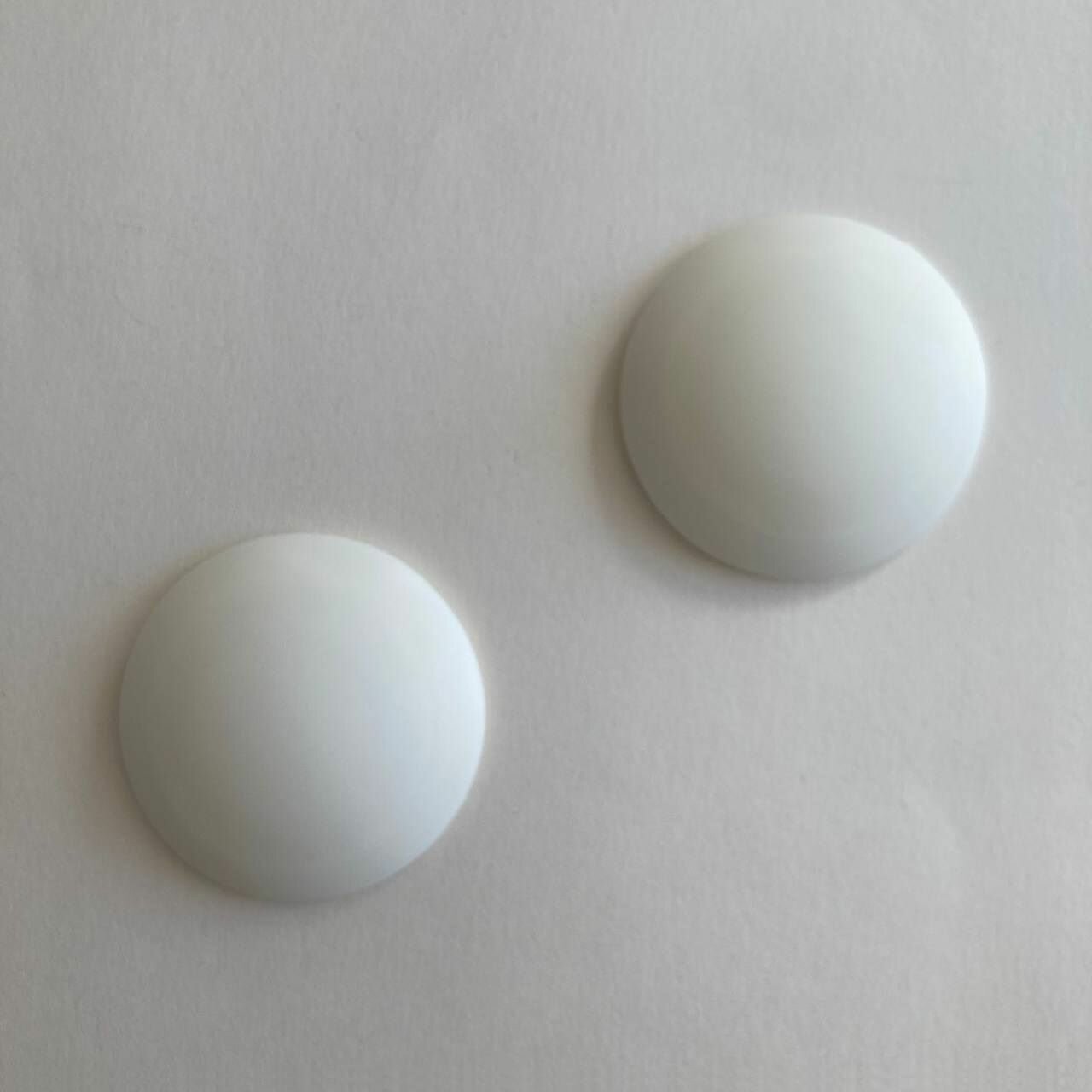 Комплект ограничителей дверных РВ-01 Аллюр белый 2шт.