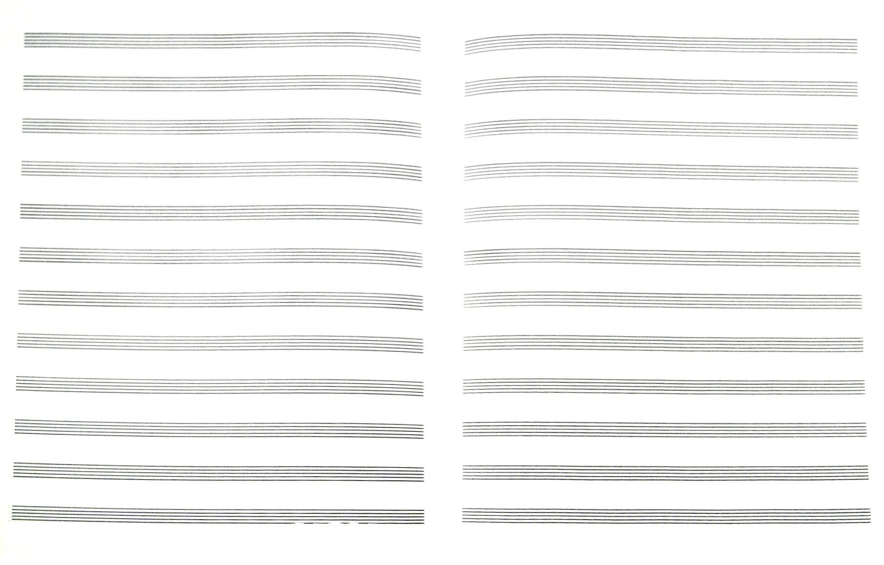 Тетрадь для нот Гитара