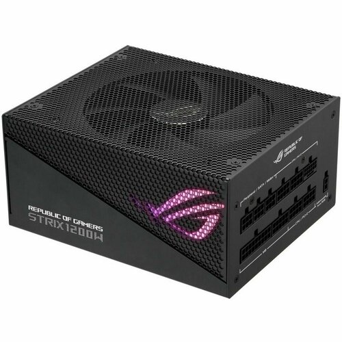Блок питания ASUS 90YE00P0-B0NA00 ROG-STRIX-1200G-AURA-GAMING /PSU, CE+UK черный