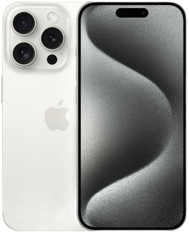 Мобильные телефоны Apple iPhone 15 Pro 128GB (титановый белый)