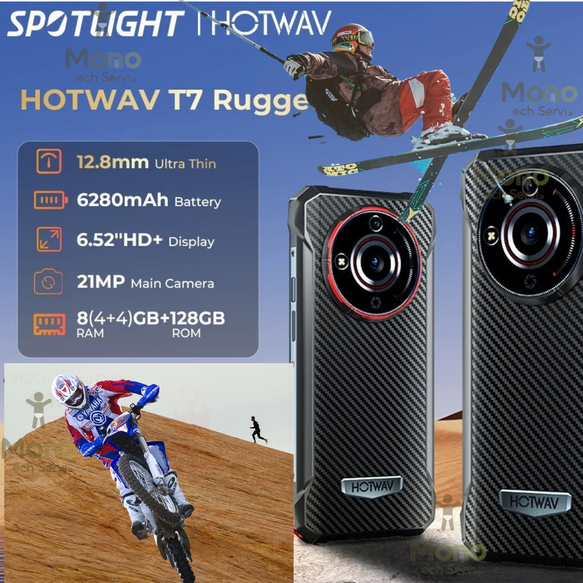 Смартфон T7, Android 13/ 8/128Gb/6280...