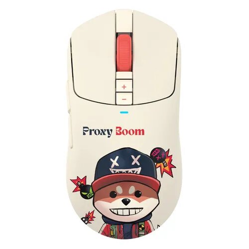 Мышь A4TECH Bloody R72 Ultra Duo Proxy Boom, игровая, оптическая, беспроводная, USB, бежевый